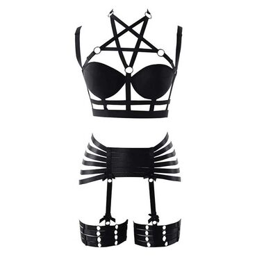 Gothic Punk Strappy Body Harness