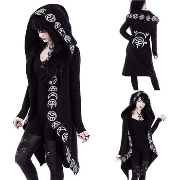 Gothic Witchcraft Punk Hoodie