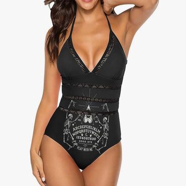 Sexy One Piece Ouija Swimsuit