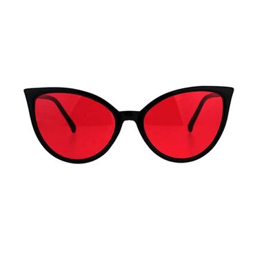 Thick Frame Cat Eye Sunglasses