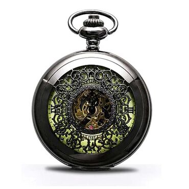 Glow-in-the-Dark Steampunk Pocket Watch