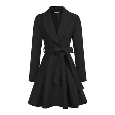 Notch Lapel Pea Coat