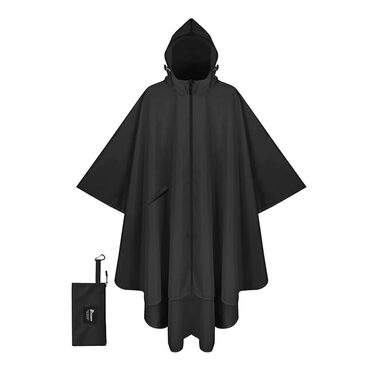 Multifunctional Goth Raincoat