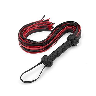Premium Riding 30'' Leather Flog Whip