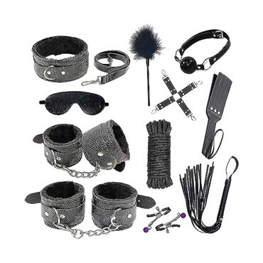 Couples Leather BDSM Kit