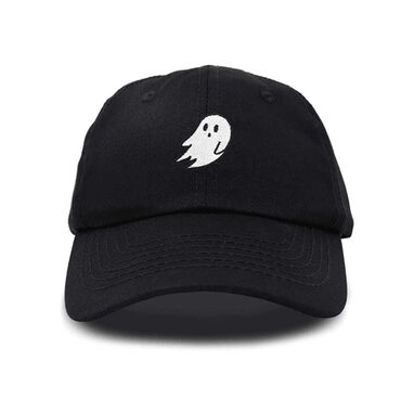 Cute Ghost Embroidery Baseball Cap