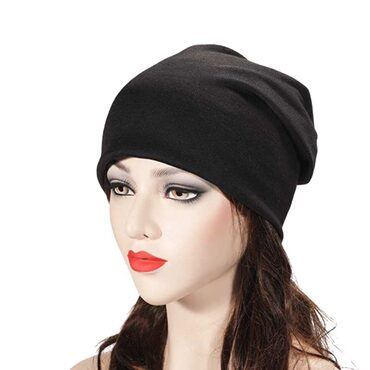 Thin-Knit Beanie Skull Cap