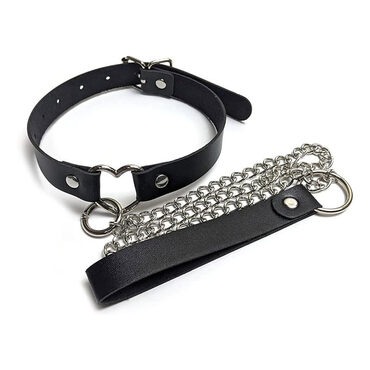 Naughty Choker Collar Leash