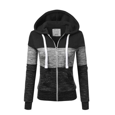 Lightweight Zip-Up Goth Hoodie