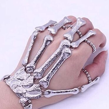Goth Skeleton Bones Bangle