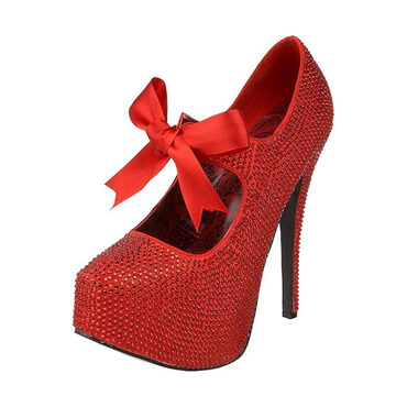 Pleaser Women's Bordello Rhinestone Platform Pump