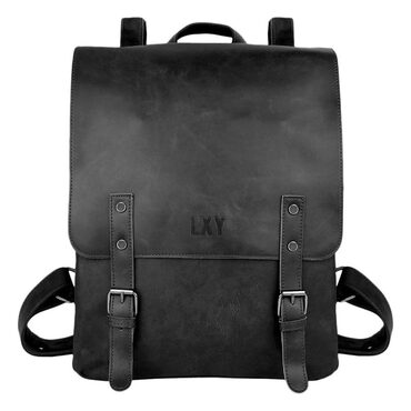 Goth Leather Backpack