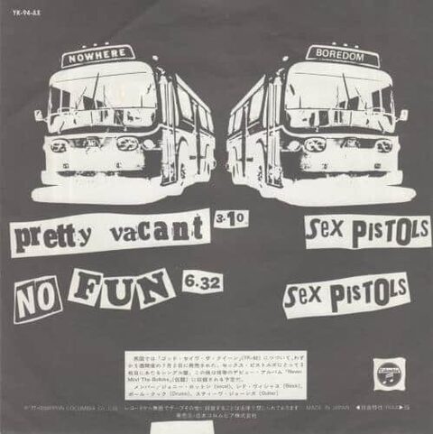 Sex Pistols Cover Art - Building The Punk Aesthetic