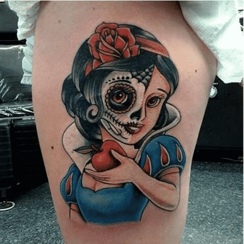 Unique Snow White Tattoos - Crazy But Funky