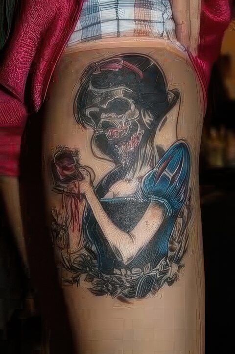 Unique Snow White Tattoos - Crazy But Funky