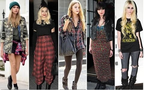 How To Dress In True Grunge Fashion