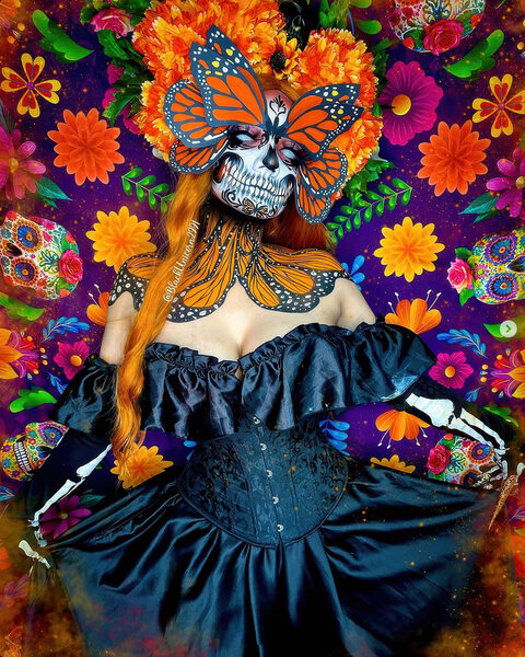 Spectral Glamour: The Art of Paola Quinn