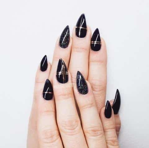 Nail Art Ideas To Glam Up Your Grunge Look