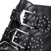 Hot Women's Kickass Real Leather Shoes - The Black Ravens