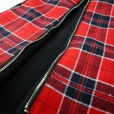 A-Line Plaid Ladies' Punk Suspender Skirt - The Black Ravens