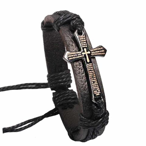 Adjustable Holy-Cross Bracelets For Men and Women - The Black Ravens