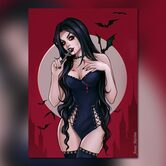 Anna Marine Art - Maroon - The Black Ravens