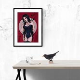 Anna Marine Art - Maroon - The Black Ravens