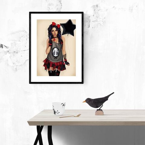 Anna Marine Art - Valentine's Day - The Black Ravens