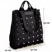 Awesome Faux Leather Gothic Stud Bags - The Black Ravens