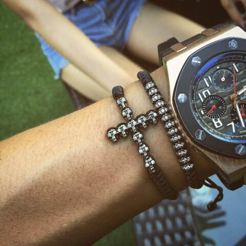 Awesome Handmade Steel Bracelets For Guys - The Black Ravens