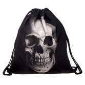 Awesome School, College and Uni Skeleton Head Bag - The Black Ravens