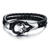 Badass Alternative Skull Head Bangle For Men - The Black Ravens