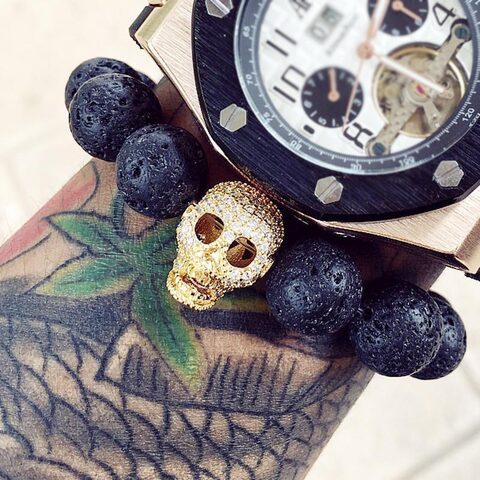 Badass Men's Killer Black Alternative Bracelets - The Black Ravens