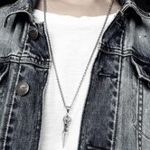 Badass Punk Guys Spear Head Pendant - The Black Ravens