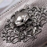 Beautiful Emo Skeleton Head Purses - The Black Ravens