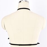 Bold Feathers Sexy Halter Harness - The Black Ravens