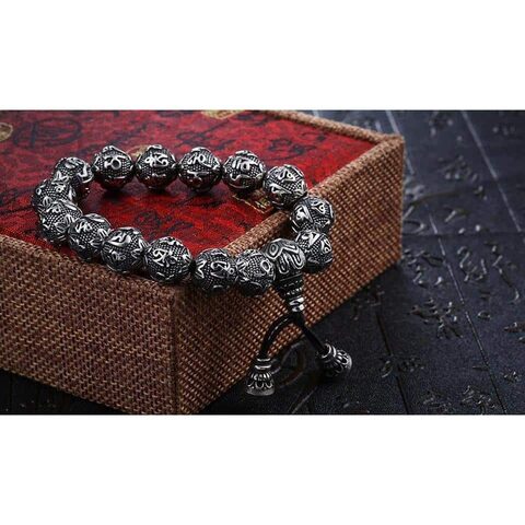 Buddhist Monk Mantra Bracelet - The Black Ravens