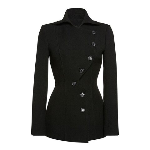 Button Up Fashion Black Jacket - The Black Ravens