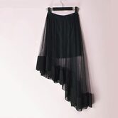 Casual Long Beach Goth Skirt - The Black Ravens