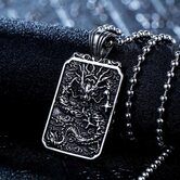 Chinese Dragon Badass Pendant - The Black Ravens