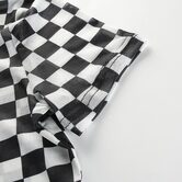 Classic 80s Vintage Cheqered T-shirt - The Black Ravens