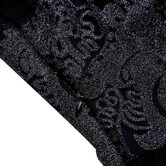 Classic Lace Embroidered Dress - The Black Ravens