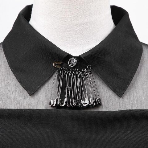 Classic Off-Shoulder Lady's Gothic Top - The Black Ravens