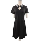Collared Gothic Vintage Dress - The Black Ravens
