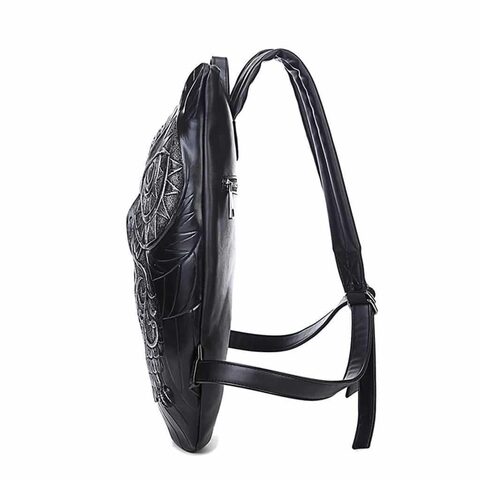 Cool Gothic Owls Rucksack For Ladies - The Black Ravens