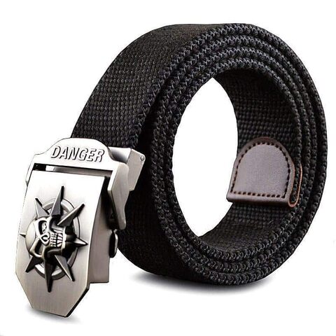 Cool Stainless Skulls Buckle For Guys - The Black Ravens