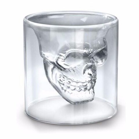 Crystal Skeleton Head Mugs - The Black Ravens