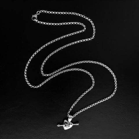 Cute Arrow To Your Heart Chain For Women - The Black Ravens