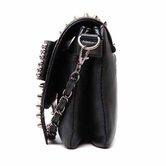 Cute Black Skull Spiked Bag - The Black Ravens
