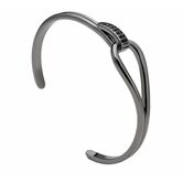 Cute Black Zircon Gemstone Knot Bracelet - The Black Ravens